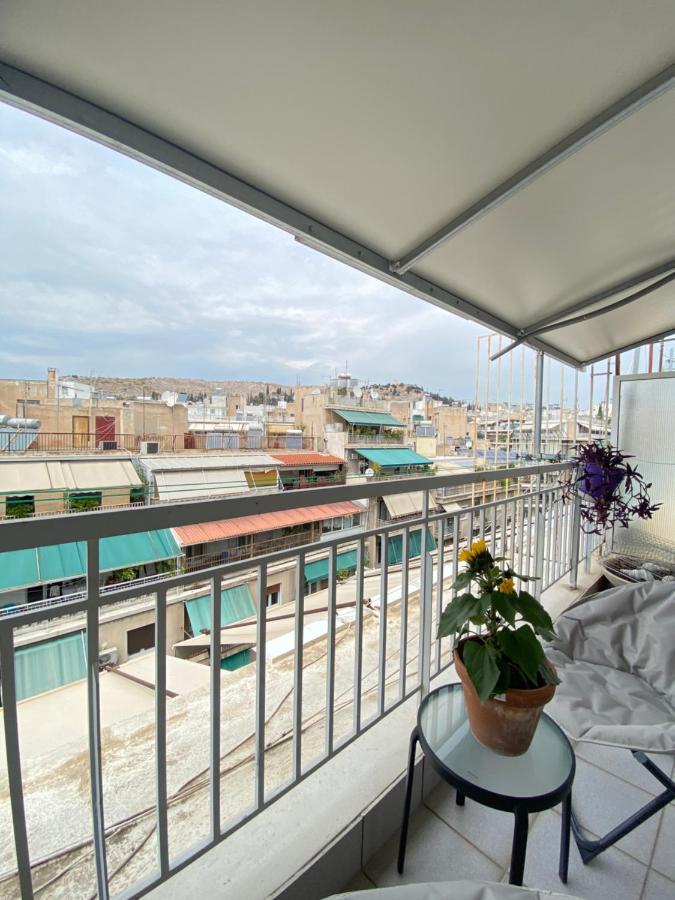 Private Apt. Acropolis View. Top Floor. Koukaki Афины Экстерьер фото